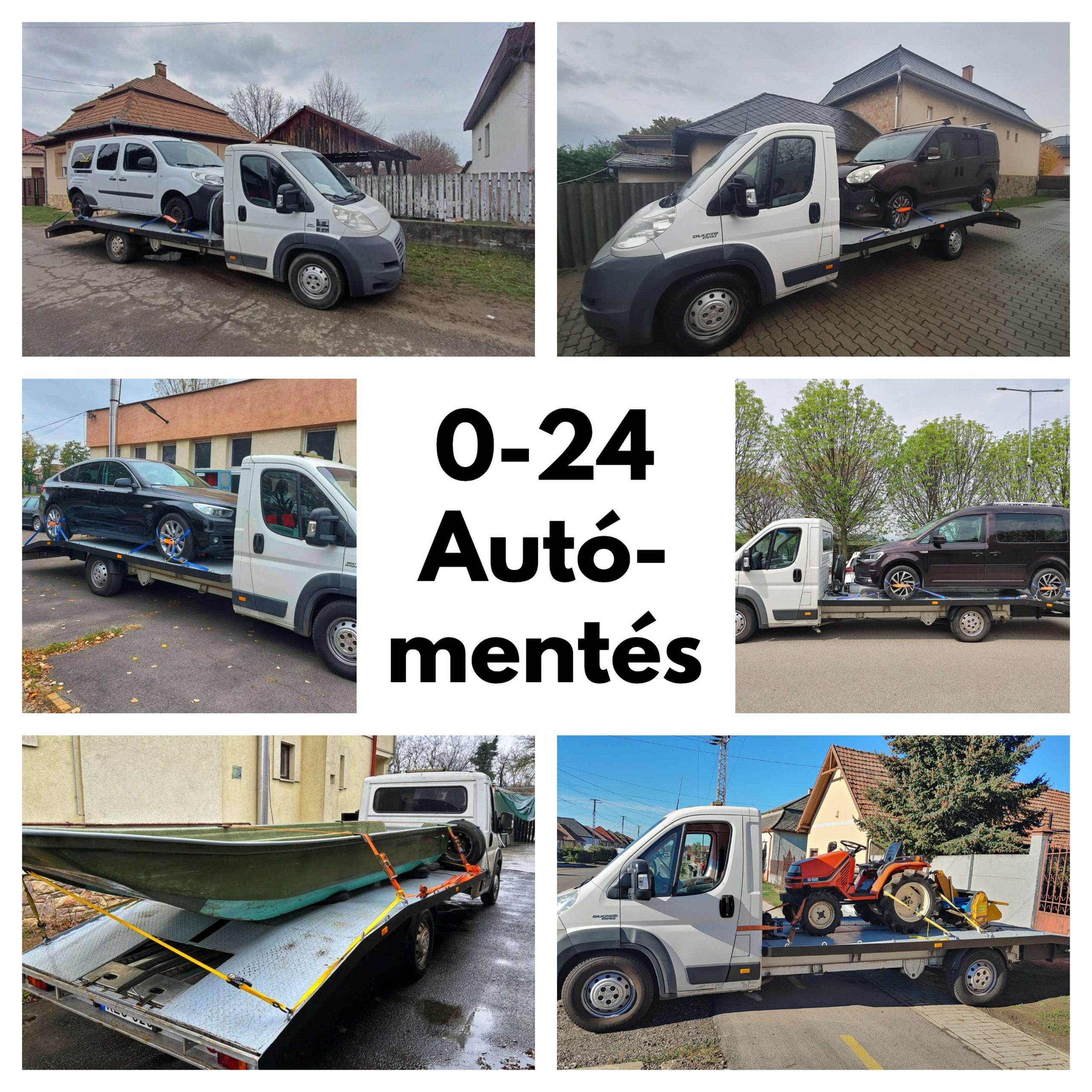 Autómentés kollázs Makrai
